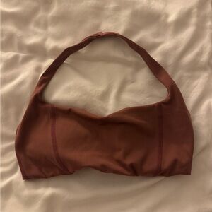 Form by sami clarke and sami spalter halter bra size small in color brick